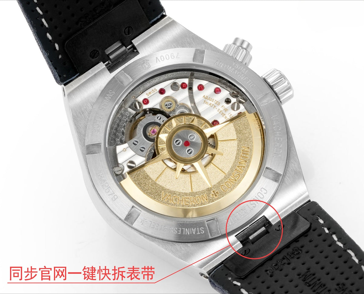 White Blue - Blue Leather - Automatic - 41mm