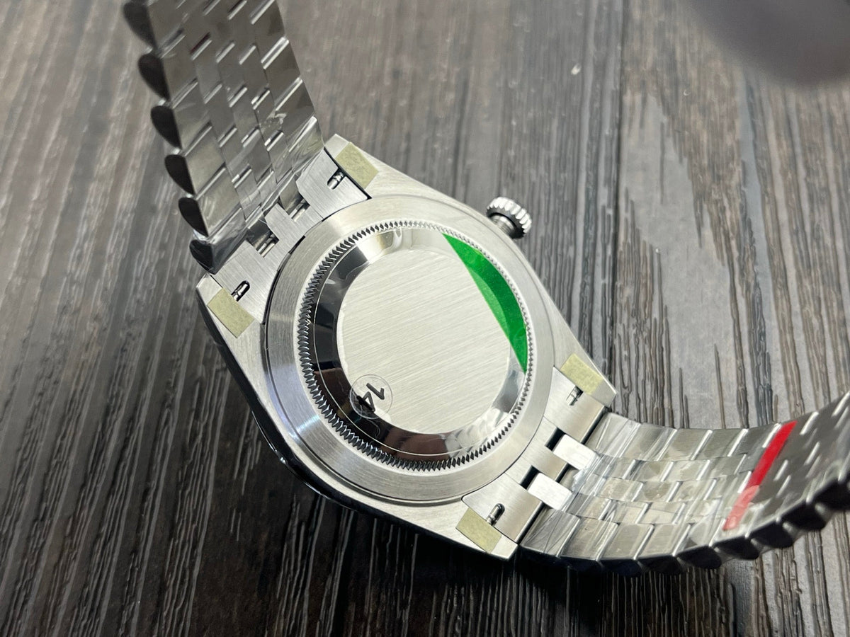 C-Factory -Grey - Smooth Bezel - Silver 904L Steel- Automatic - 41mm