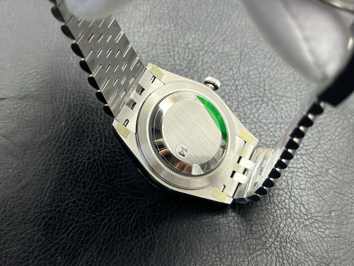 C-Factory -Grey - Smooth Bezel - Silver 904L Steel- Automatic - 41mm