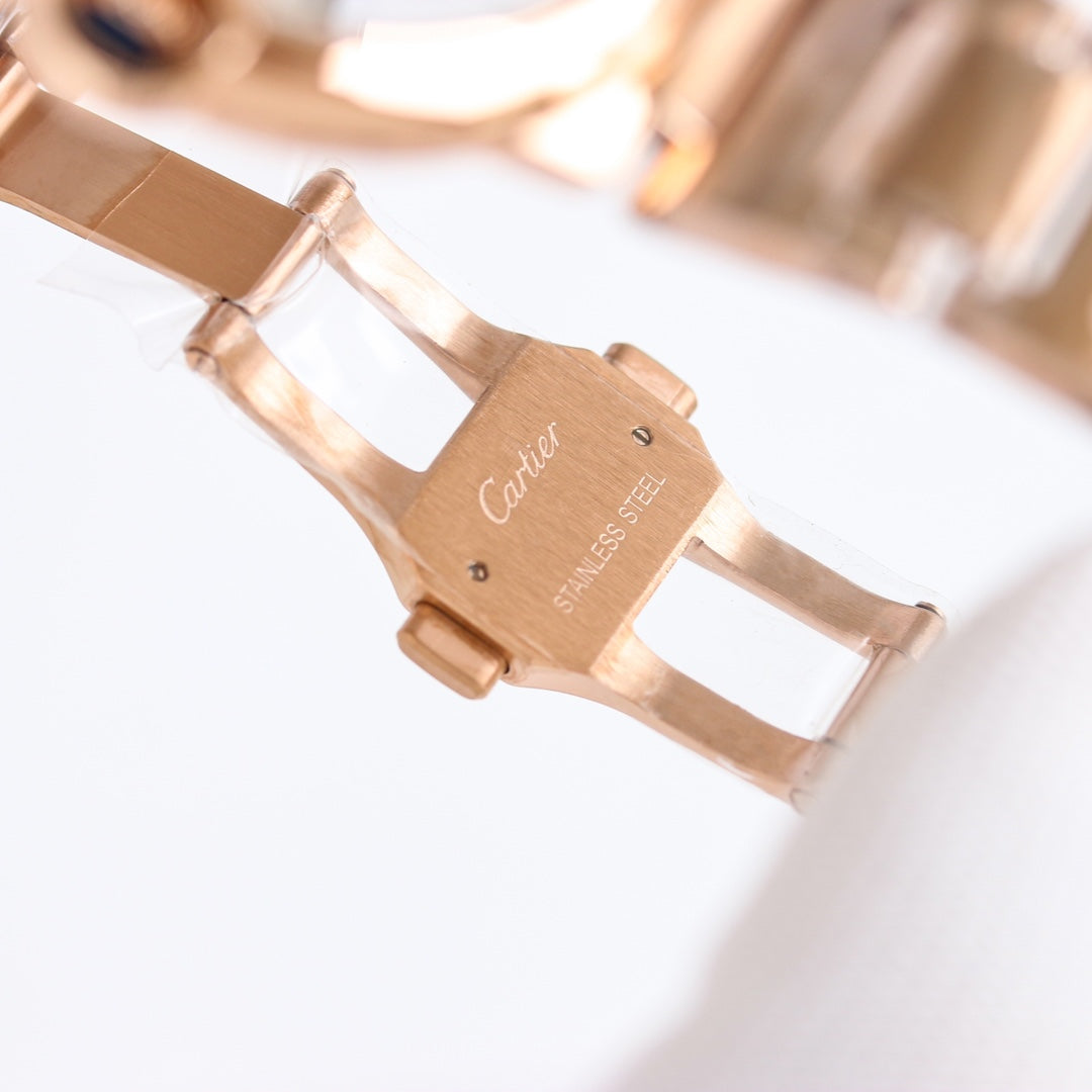 White - Rosegold - 904L Steel- Automatic - 36/42mm
