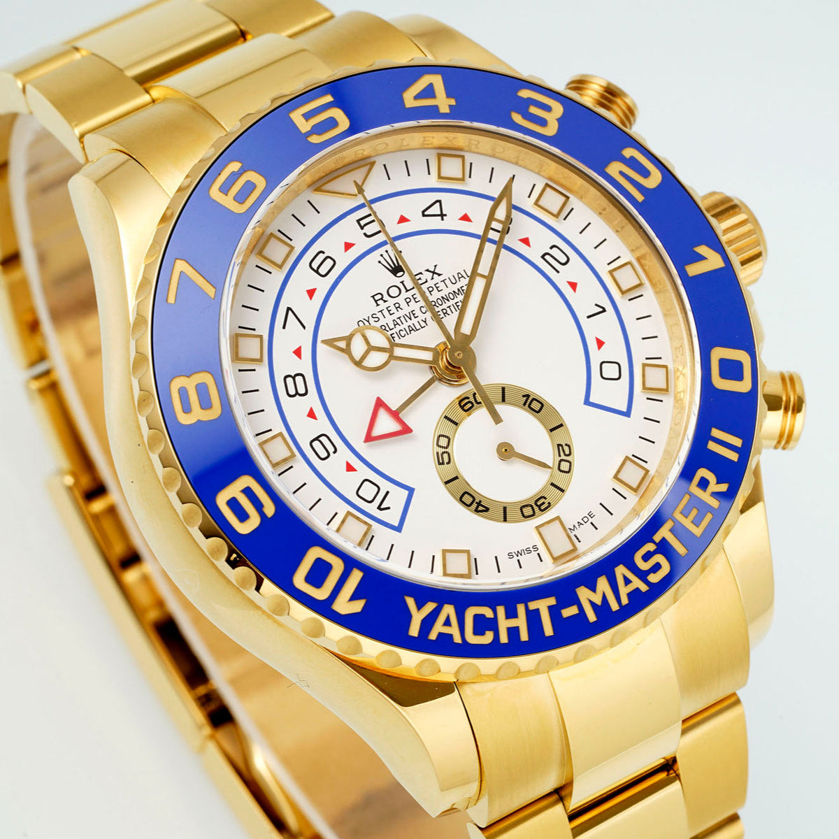 Chronograph - Yellow 904L Steel - Automatic - 44mm