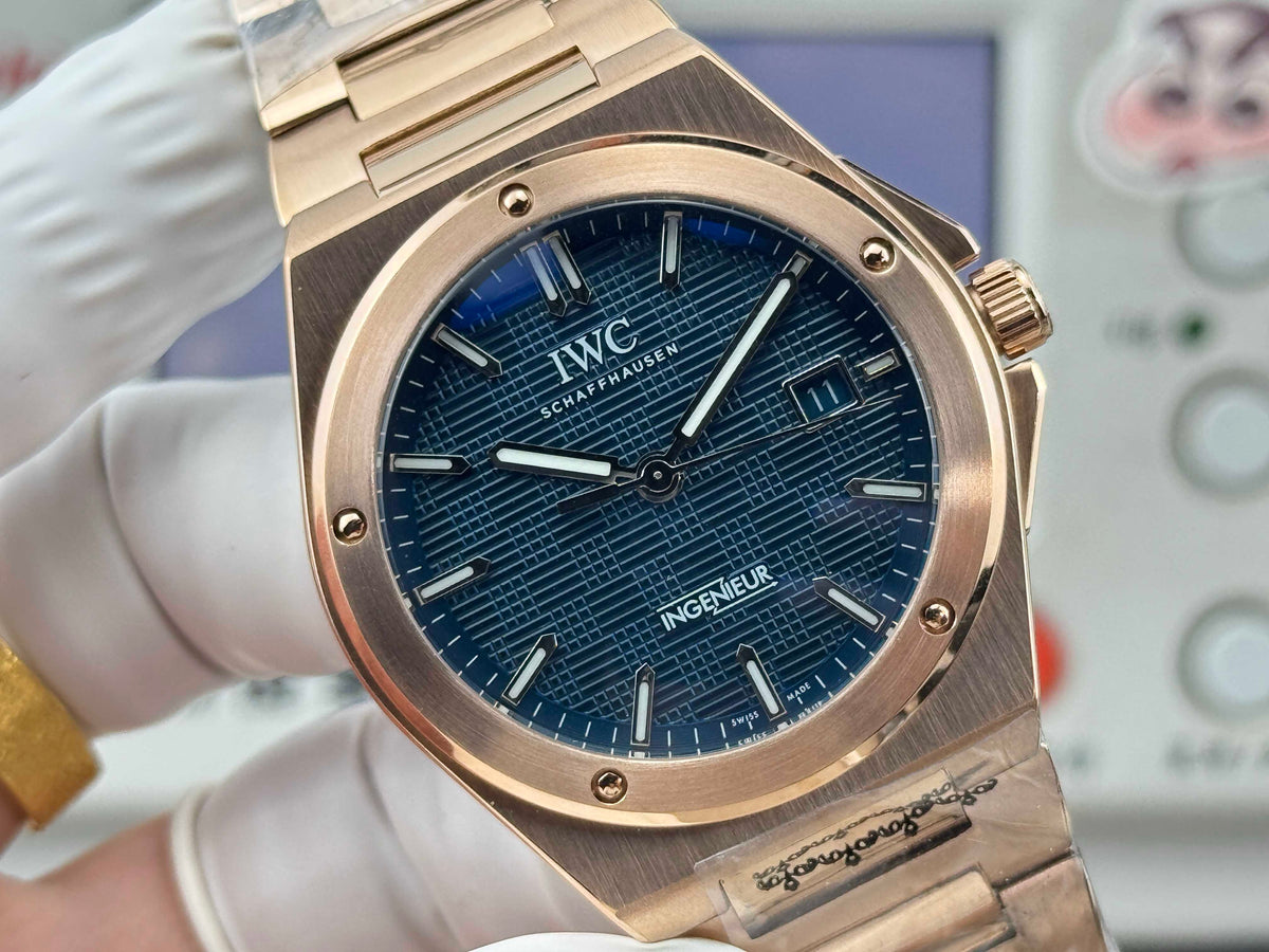 Grey Blue -Yellow gold- 904L Steel - Automatic - 40mm