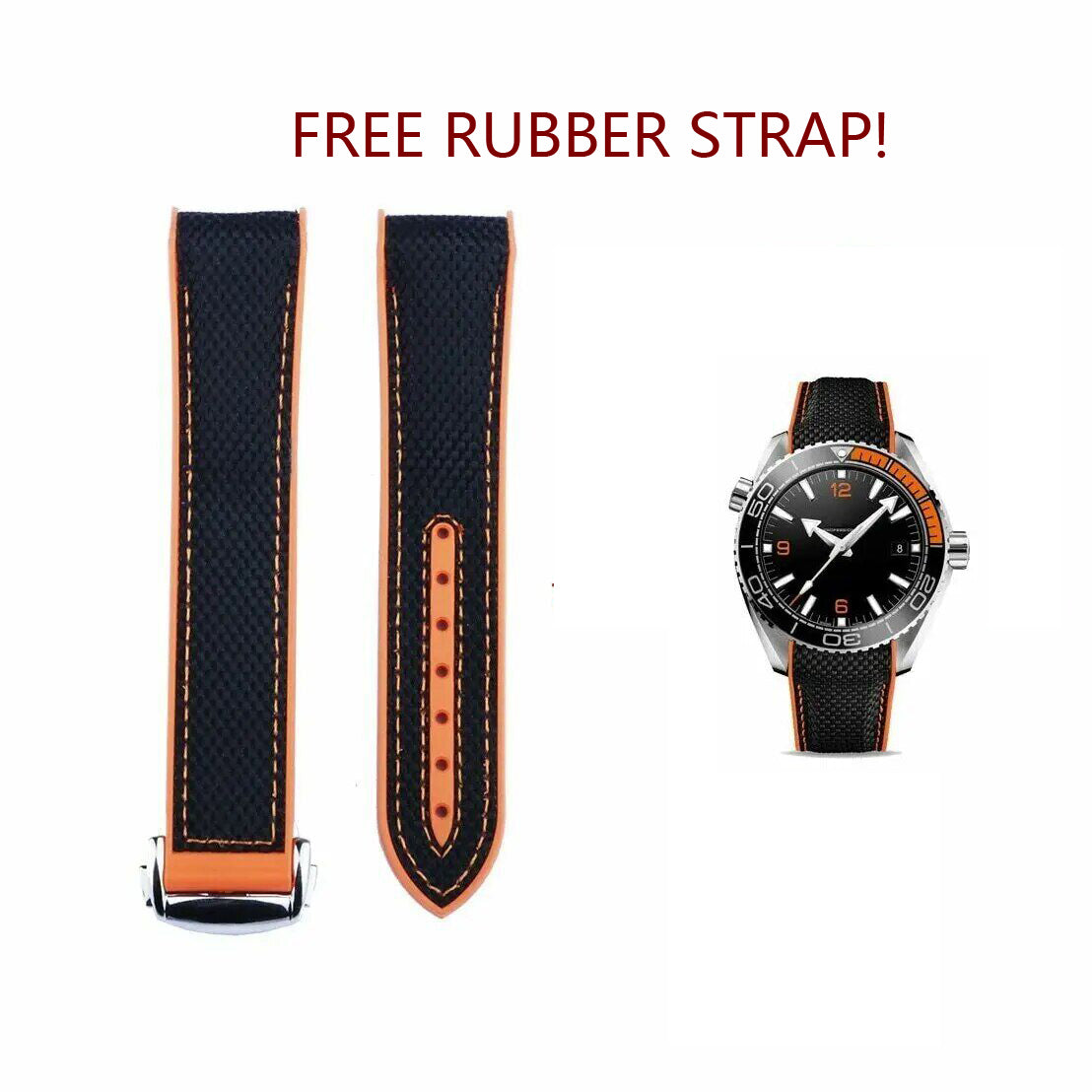 🔥Limited Time Offer! VS-Factory -SM600m 215.32.44.21.01- 904L Steel - Free Rubber Strap - Automatic -43.5mm