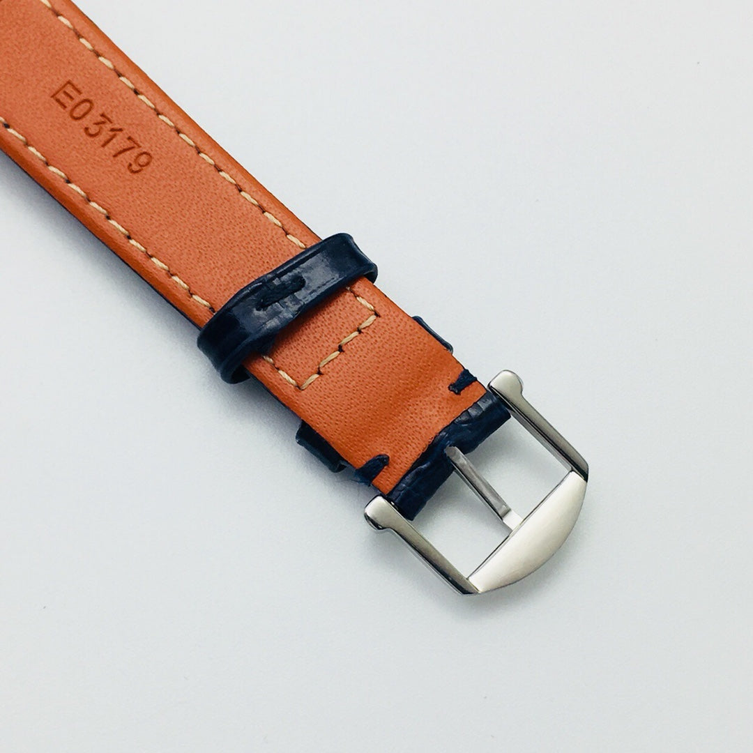 LADY -Silver Blue - Blue Leather - Automatic - 34mm