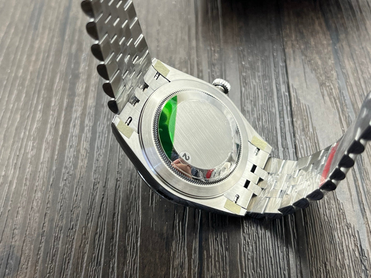 C-Factory - Green Wave - Silver 904L Steel- Automatic - 41mm