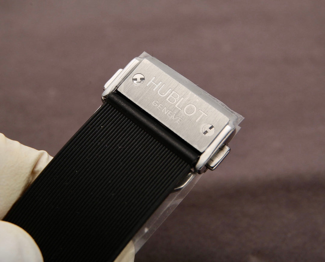 Special Offerš„Rosegold - Hollow 904L Steel - Black Rubber - Quartz - 42mm