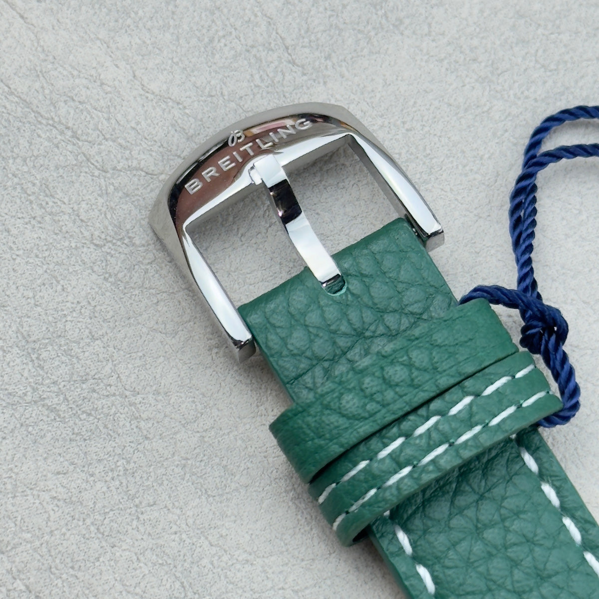 Chronograph - Silver Black - T-Timer - Green Leather - Automatic - 38mm
