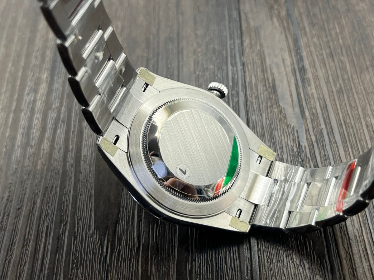 C-Factory -Silver - Smooth Bezel - Silver 904L Steel- Automatic - 41mm