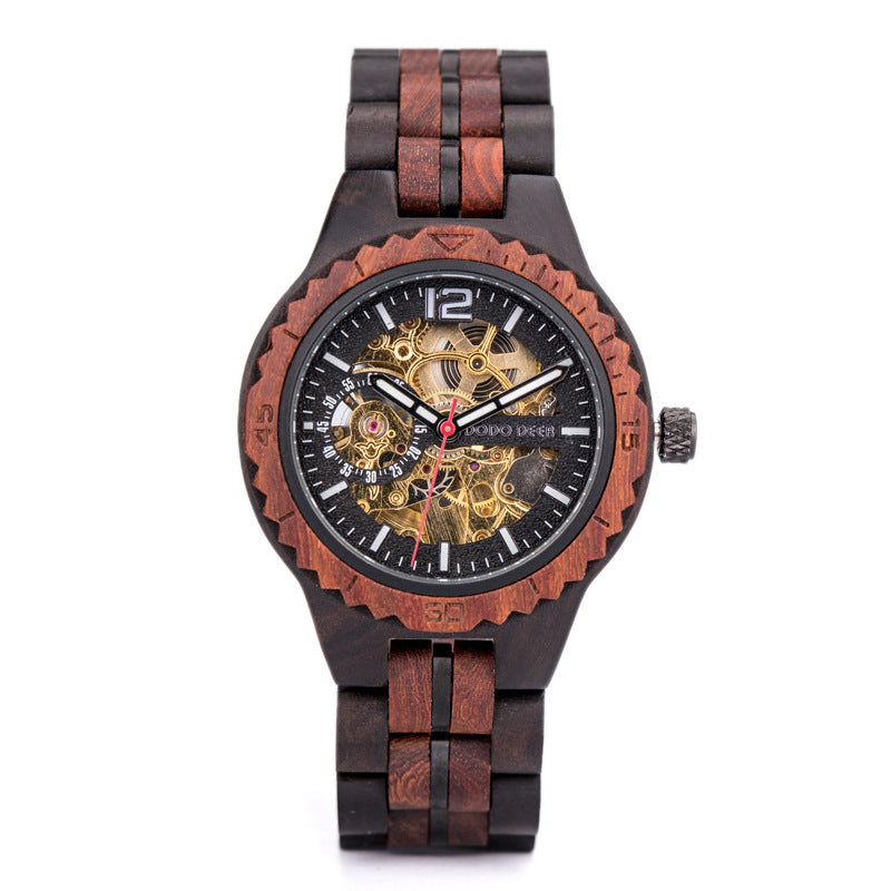 Wooden Style Men's Watch