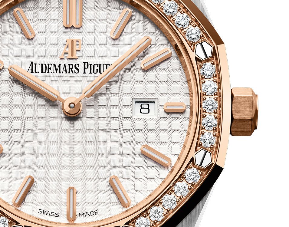 LADY -White Dial - Quartz- 34mm