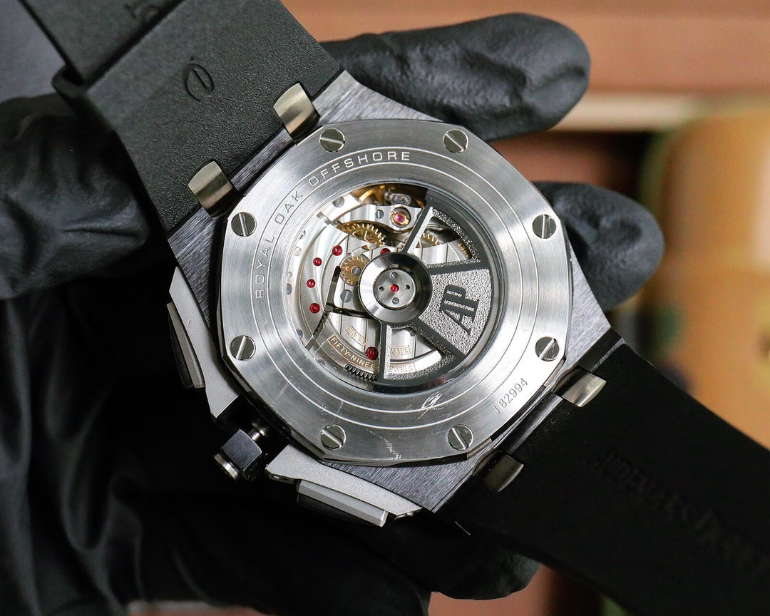 TOP! Chronograph- Black Ceramic- Black Rubber - Automatic - 42mm