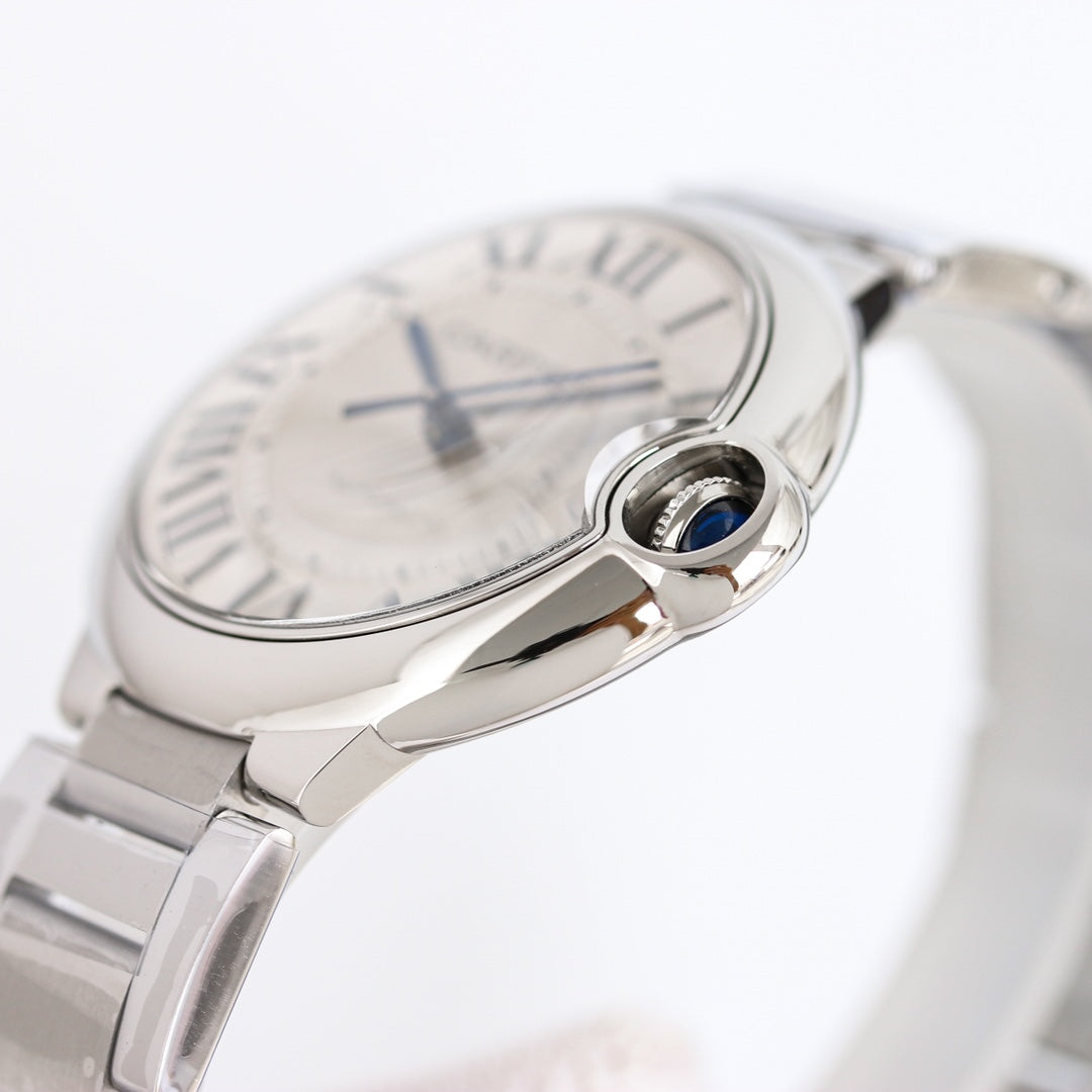 White - White Silver - 904L Steel- Automatic - 36/42mm
