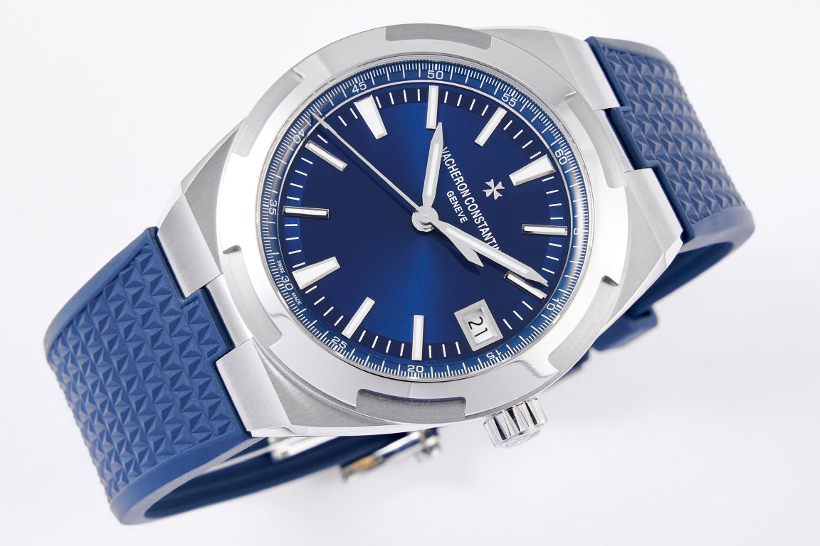 Blue Silver - Blue Rubber - Automatic - 41mm