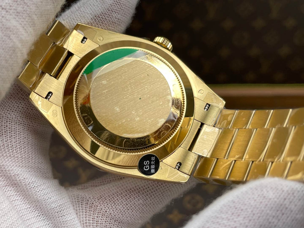 Green Yellow - Yellow Gold 904L Steel - Automatic - 40mm