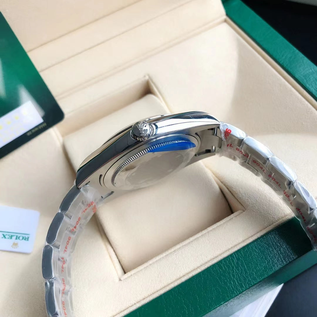 Black Silver - Steel 904L Silver - Automatic-41mm/31mm