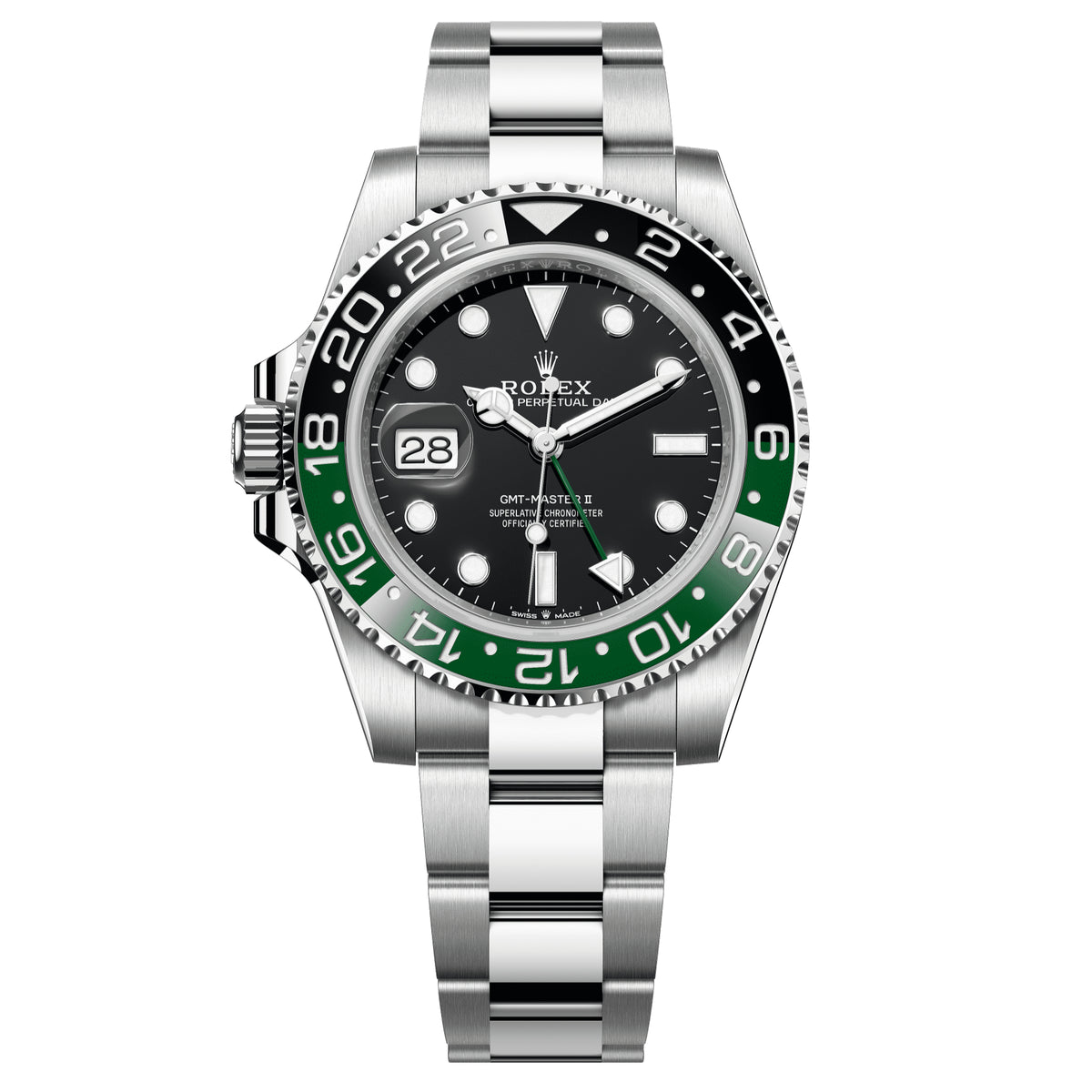 Black Green -Lefty- 904L Steel - Automatic- 40mm