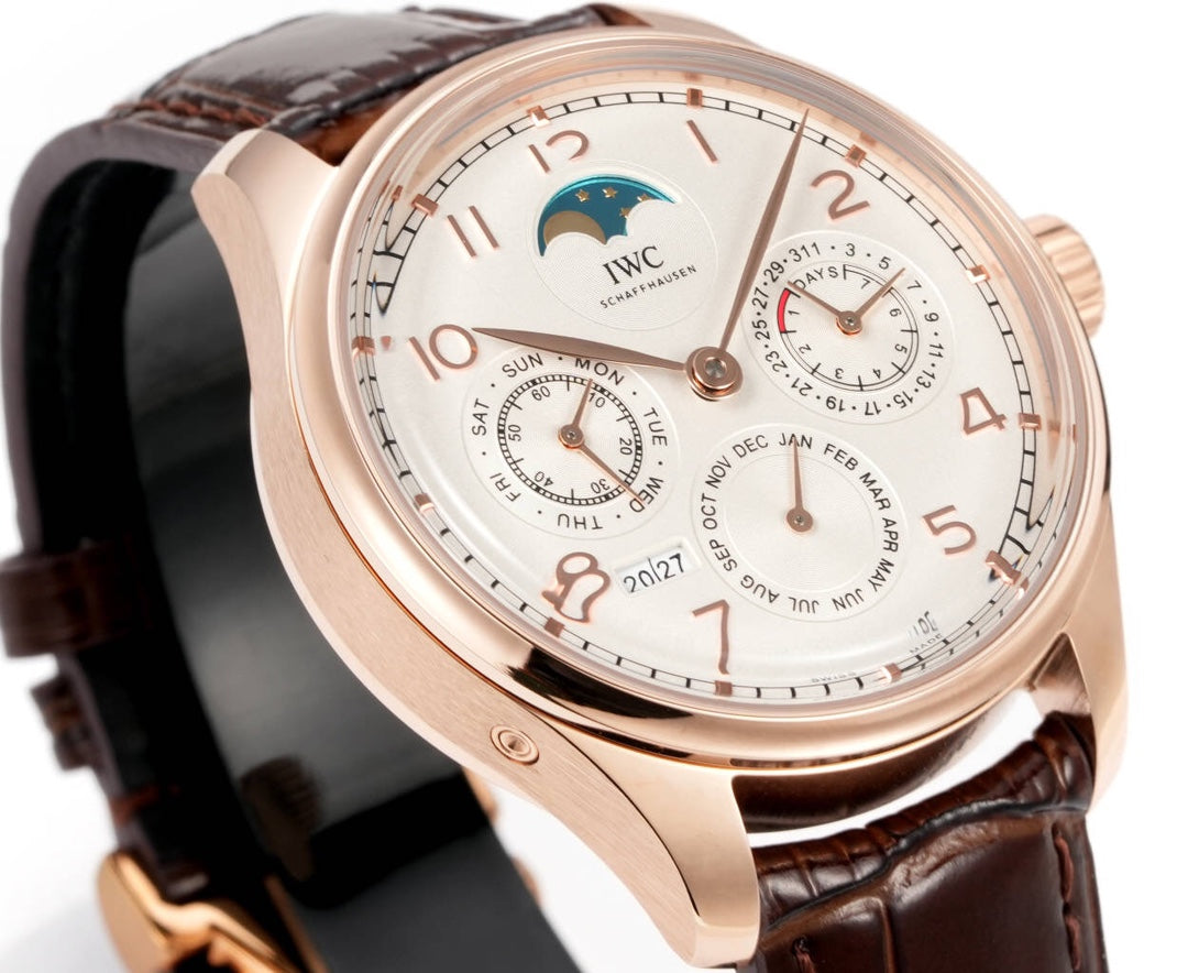 White Yellow - Brown Leather - Automatic -42mm