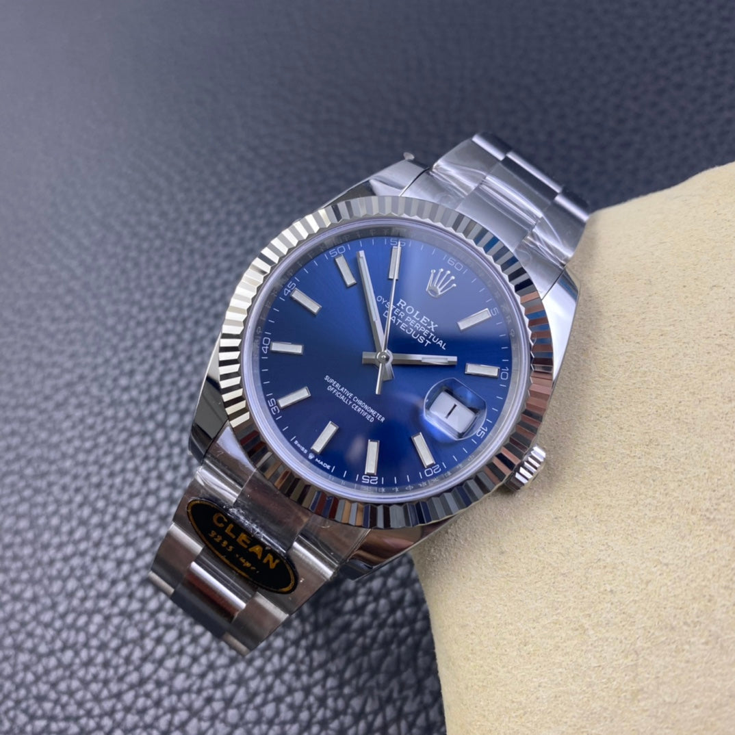 C-Factory 126334- Blue - Silver 904L Steel - Automatic - 41mm
