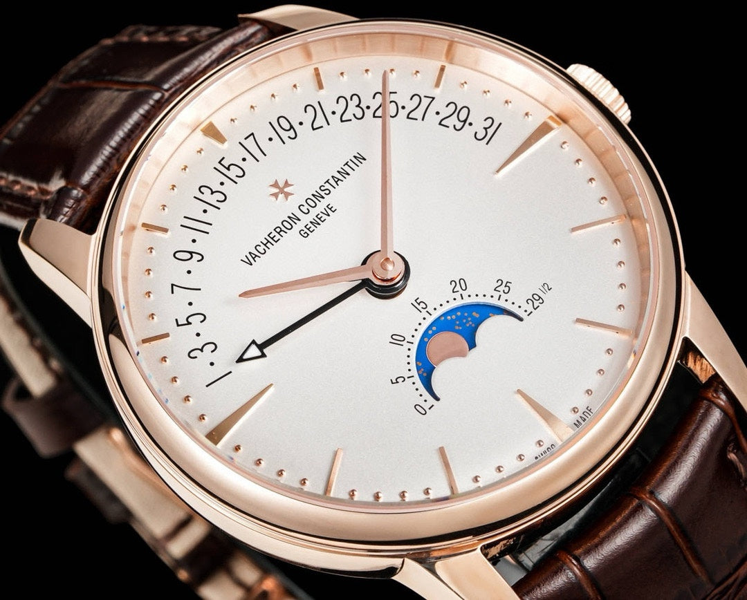 4010U/000R- White Roselgold -Brown Leather - Automatic - 42.5mm