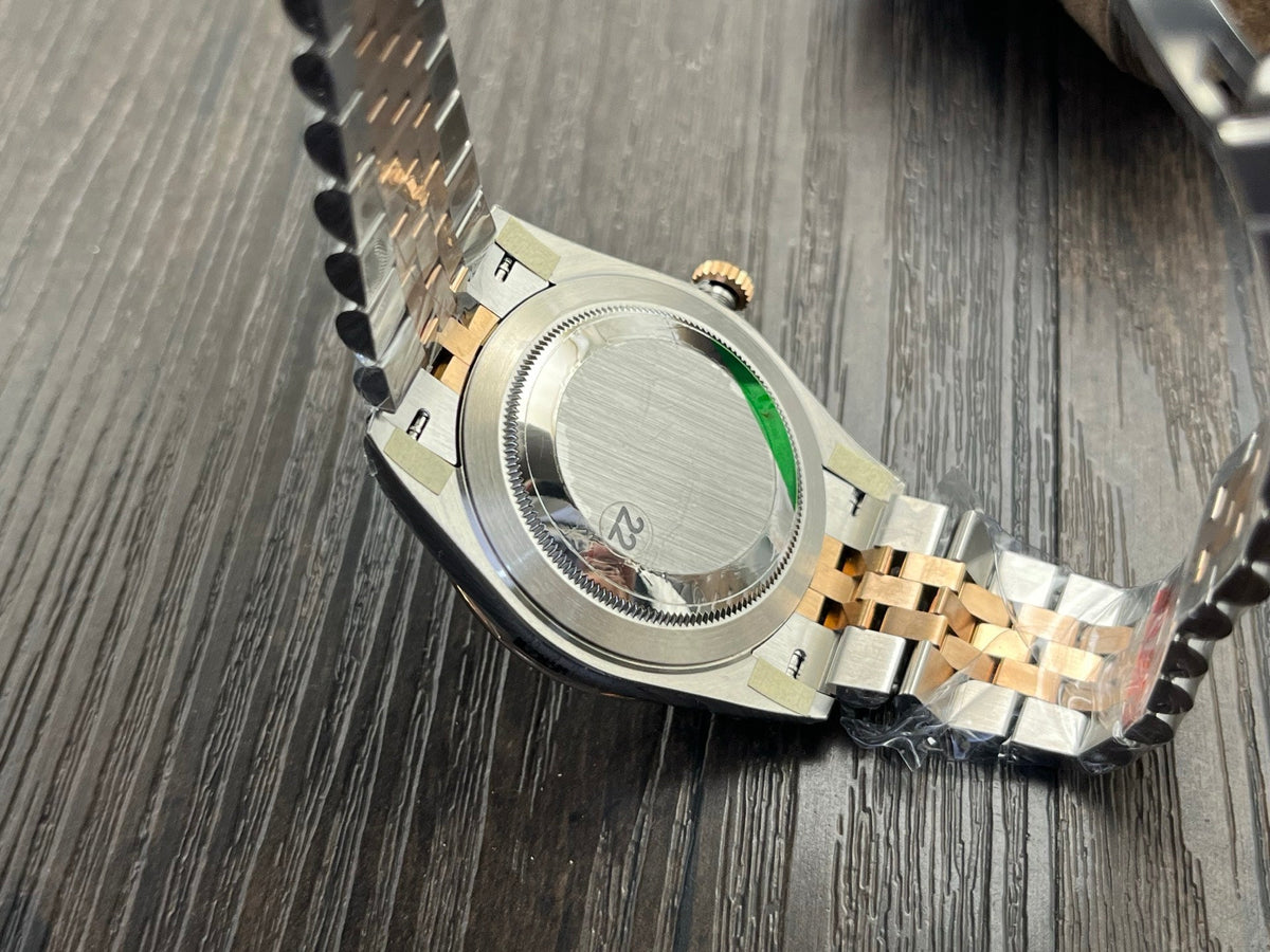 C-Factory - White Wave - Silver Gold 904L Steel- Automatic - 41mm