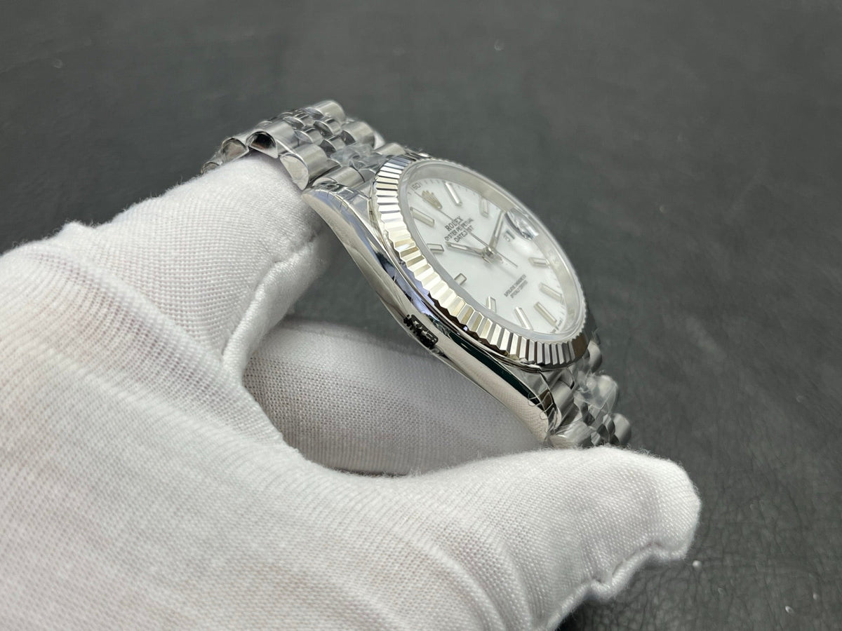 C-Factory -White - Silver 904L Steel- Automatic - 41mm