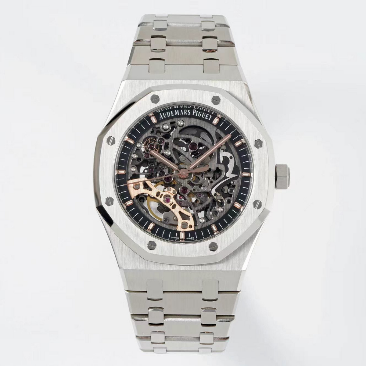 White Silver - Hollow 904L Steel - Automatic - 41mm