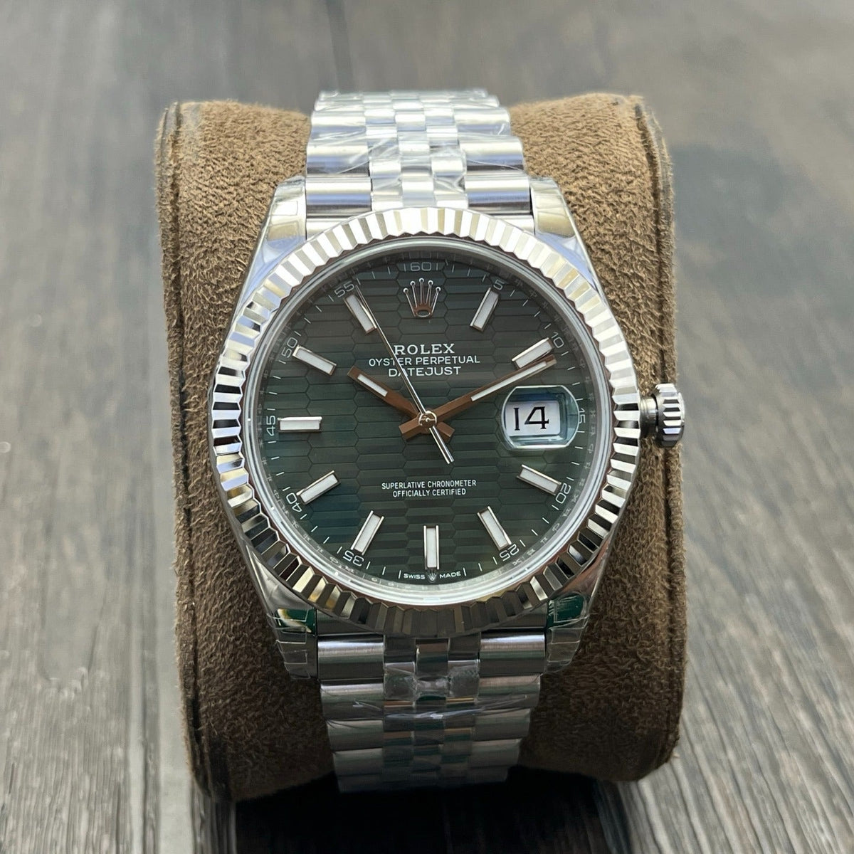 C-Factory - Green Wave - Silver 904L Steel- Automatic - 41mm