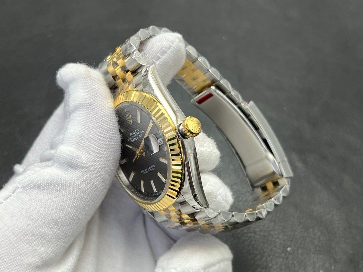 C-Factory -Black - Yellow - Silver Yellow 904L Steel- Automatic - 41mm