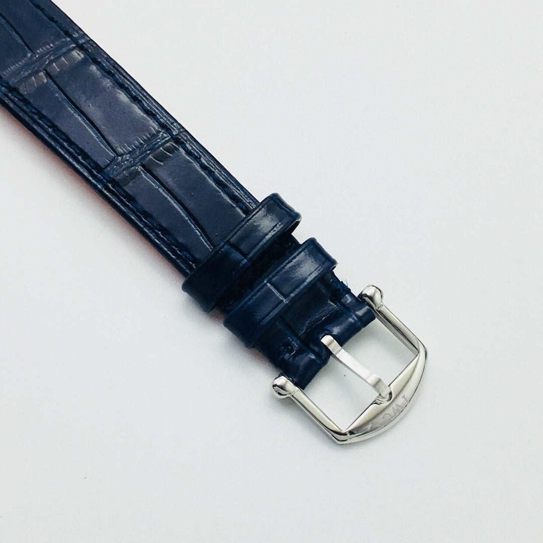 LADY -Silver Blue - Blue Leather - Automatic - 34mm