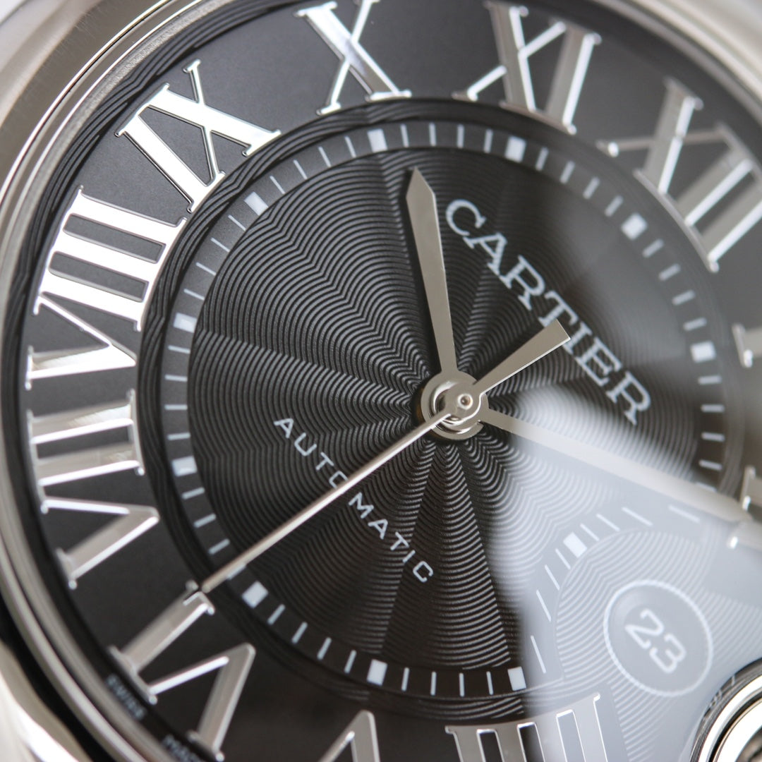 Grey -White Silver - 904L Steel- Automatic - 36/42mm