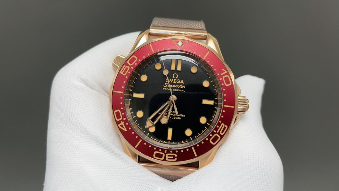🔥limited-time offer! Black Red - Yellow 904L Steel - Automatic - 42mm