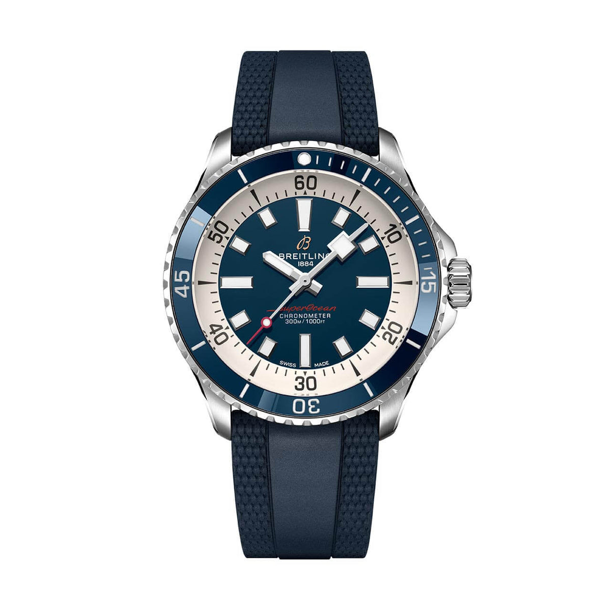 Blue Ceramic White - Blue Rubber - Automatic - 42mm