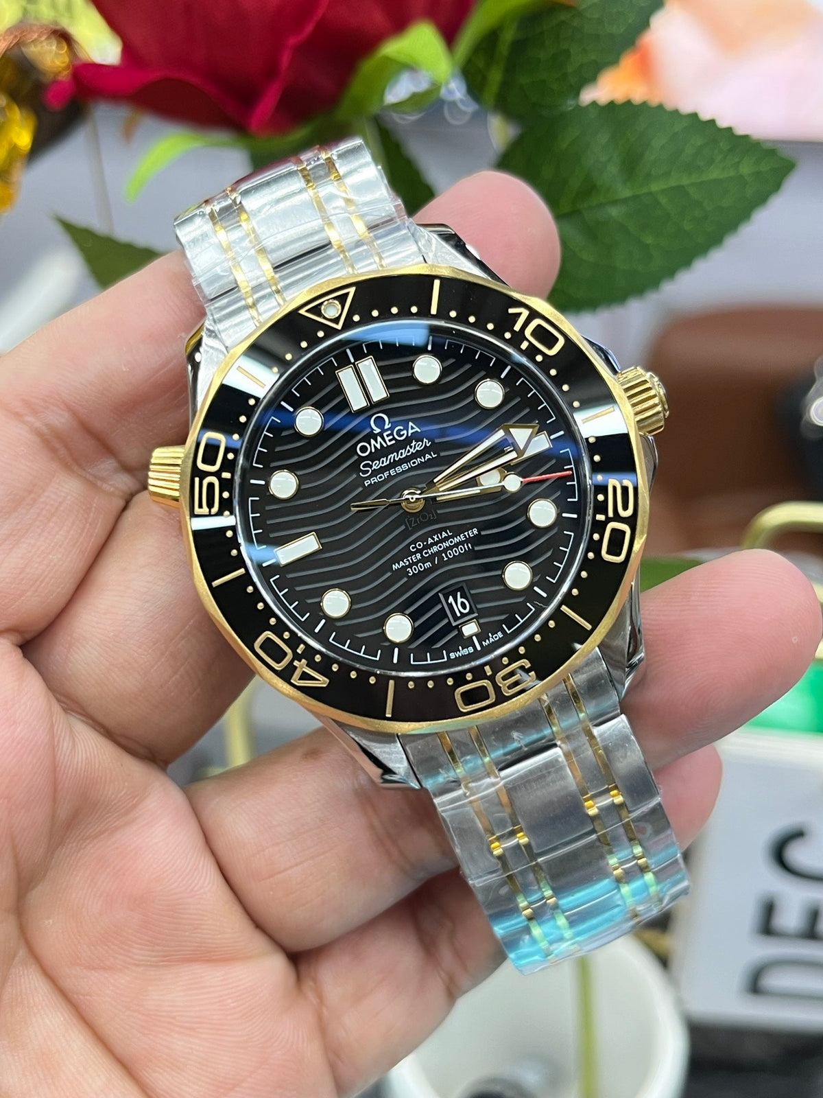 Black Dial - VS-Factory - Yellow Silver 904L Steel - Automatic - 42mm