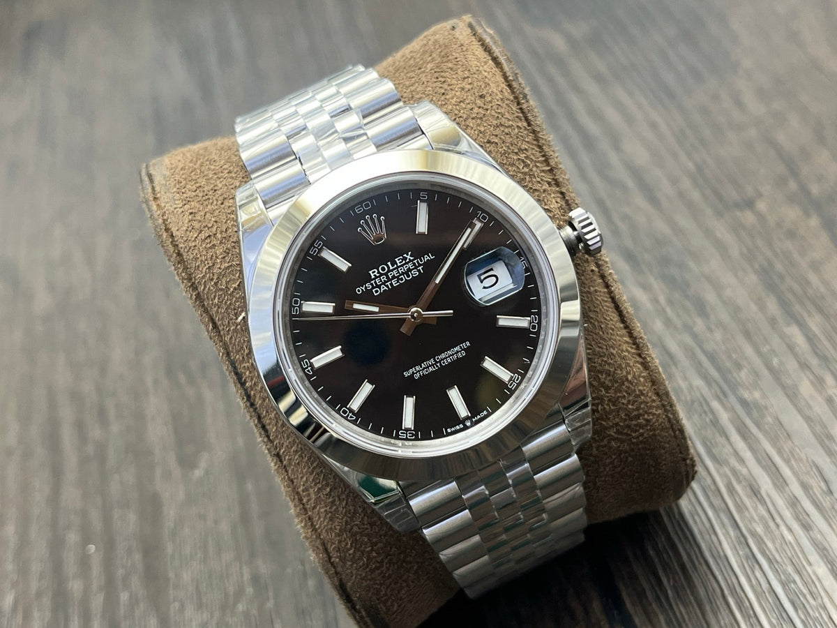 C-Factory -Black - Smooth Bezel - Silver 904L Steel- Automatic - 41mm