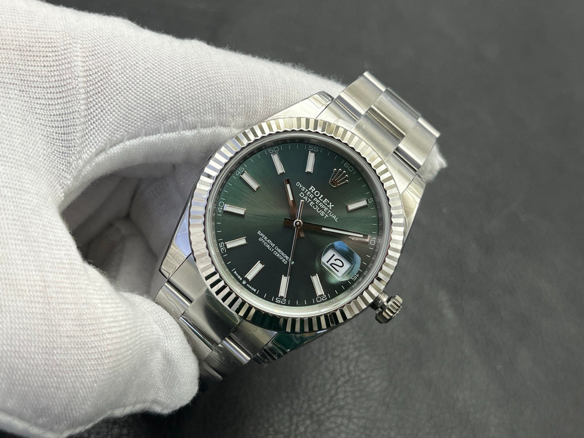 C-Factory -Green - Silver 904L Steel- Automatic - 41mm