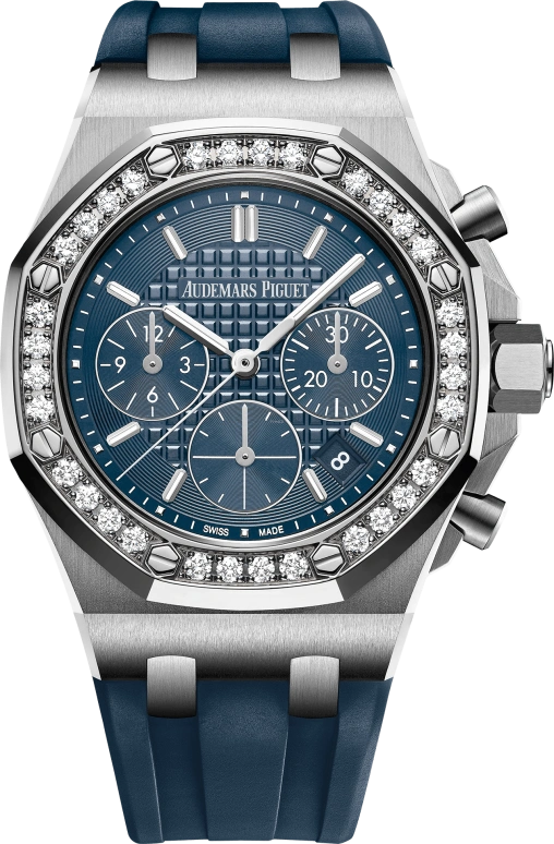 LADY -26231ST Blue -904L Steel - Chronograph -Quartz - 37mm