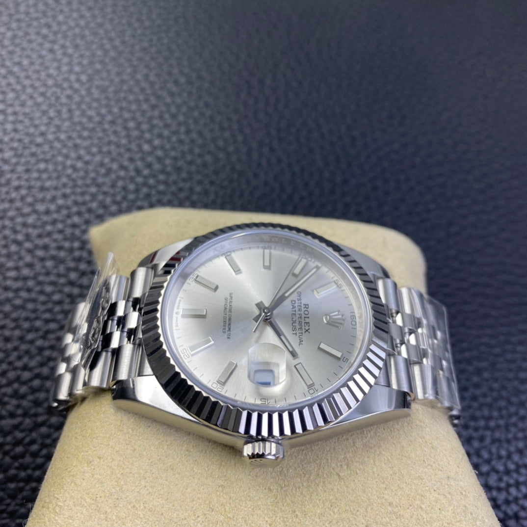 C-Factory 126334- Silver - Silver 904L Steel - Automatic - 41mm