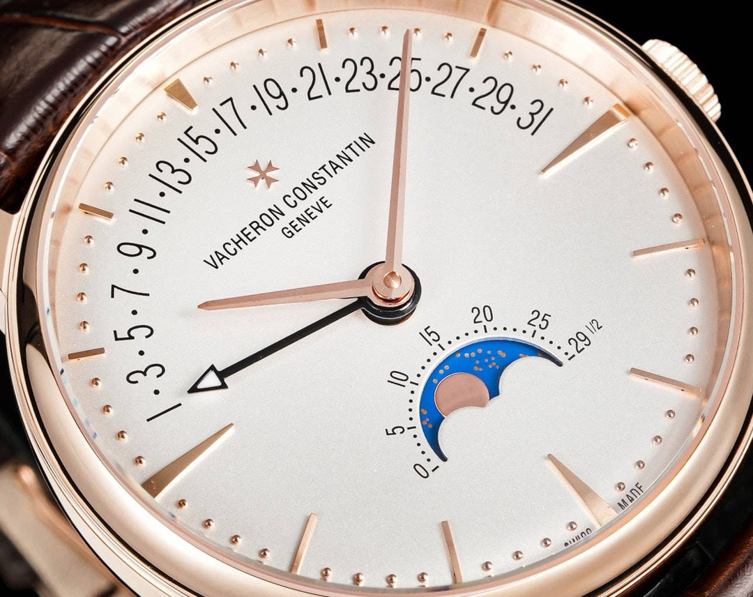 4010U/000R- White Roselgold -Brown Leather - Automatic - 42.5mm