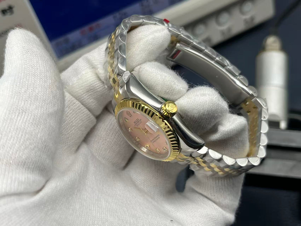 LADY -Pink - Yellow Silver 904L Steel - cal.2671 -Automatic - 31mm