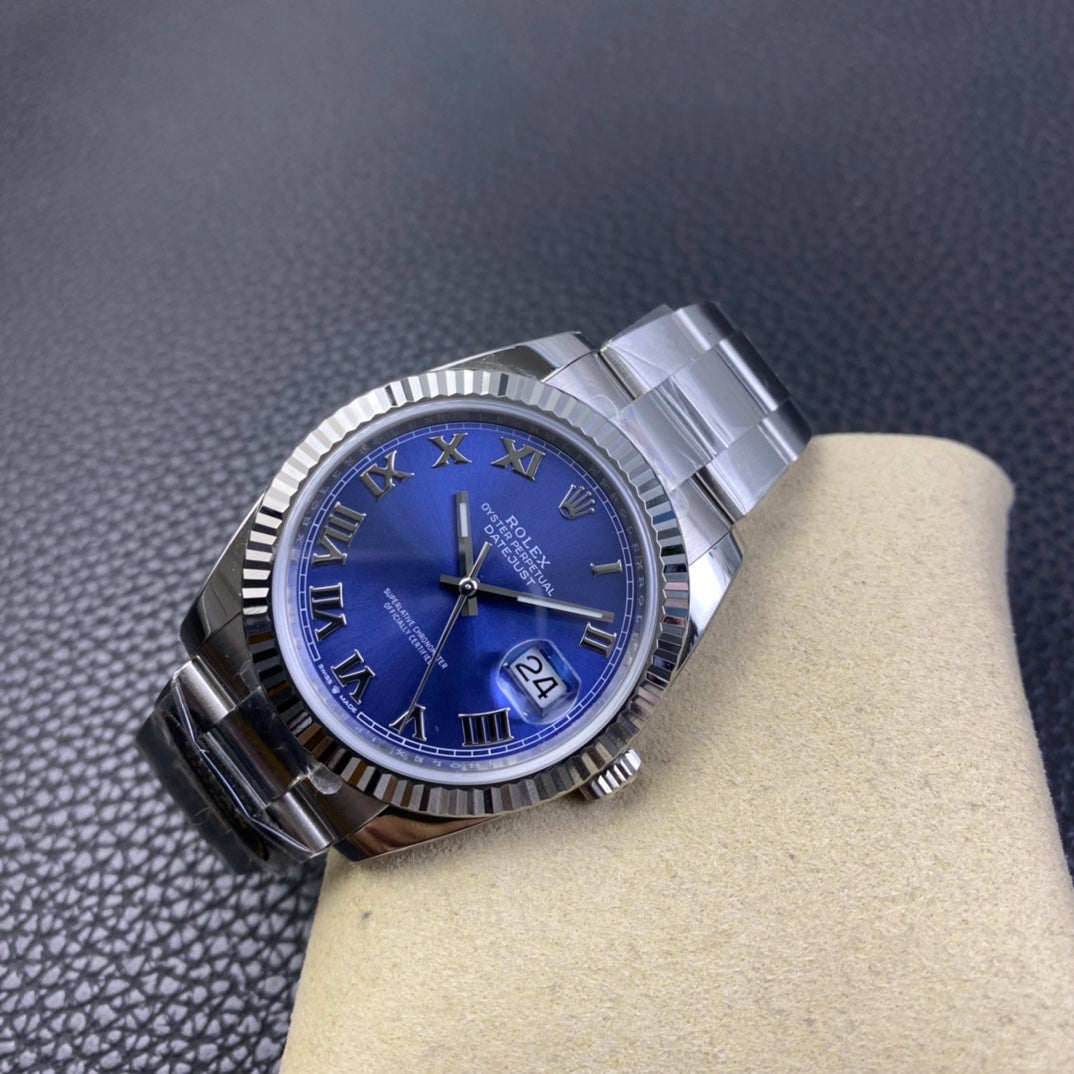 C-Factory 126334-0026- Blue - Silver 904L Steel - Automatic - 41mm