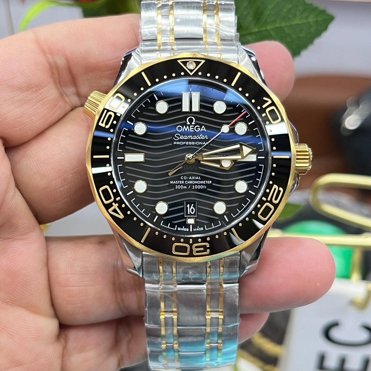 Black Dial - VS-Factory - Yellow Silver 904L Steel - Automatic - 42mm