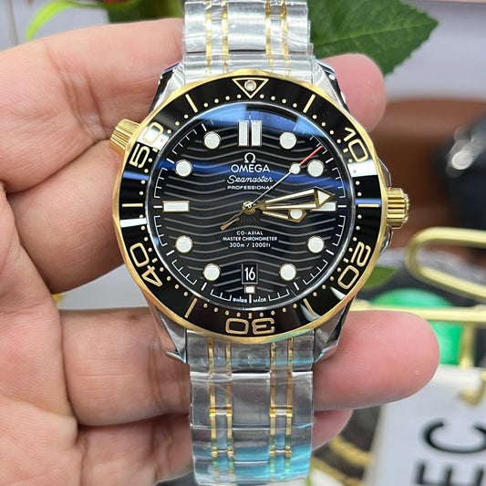 Black Dial - VS-Factory - Yellow Silver 904L Steel - Automatic - 42mm