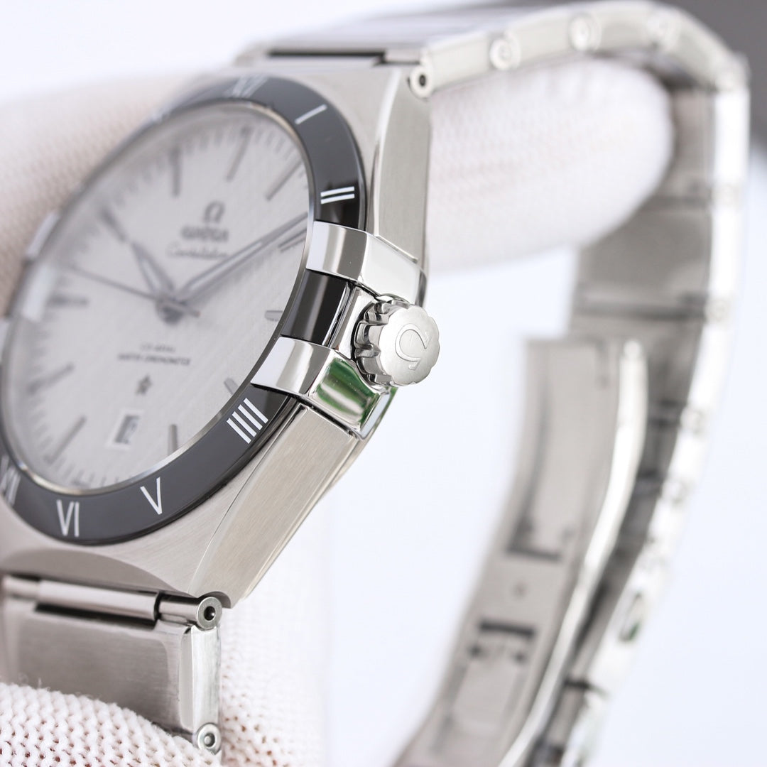 White Grey - Silver 904L Steel- Automatic - 41mm
