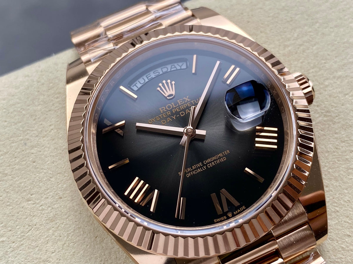 Grey Rosegold- Rosegold 904L Steel - Automatic - 40mm