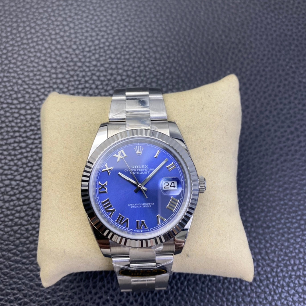 C-Factory 126334-0026- Blue - Silver 904L Steel - Automatic - 41mm