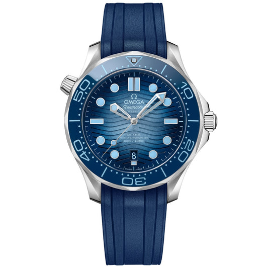 Ocean face -Blue Rubber - Automatic - 42mm