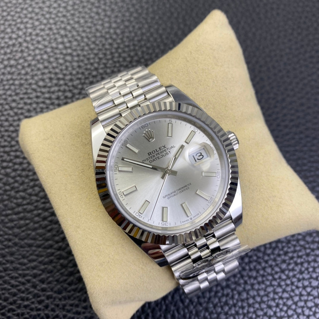 C-Factory 126334- Silver - Silver 904L Steel - Automatic - 41mm