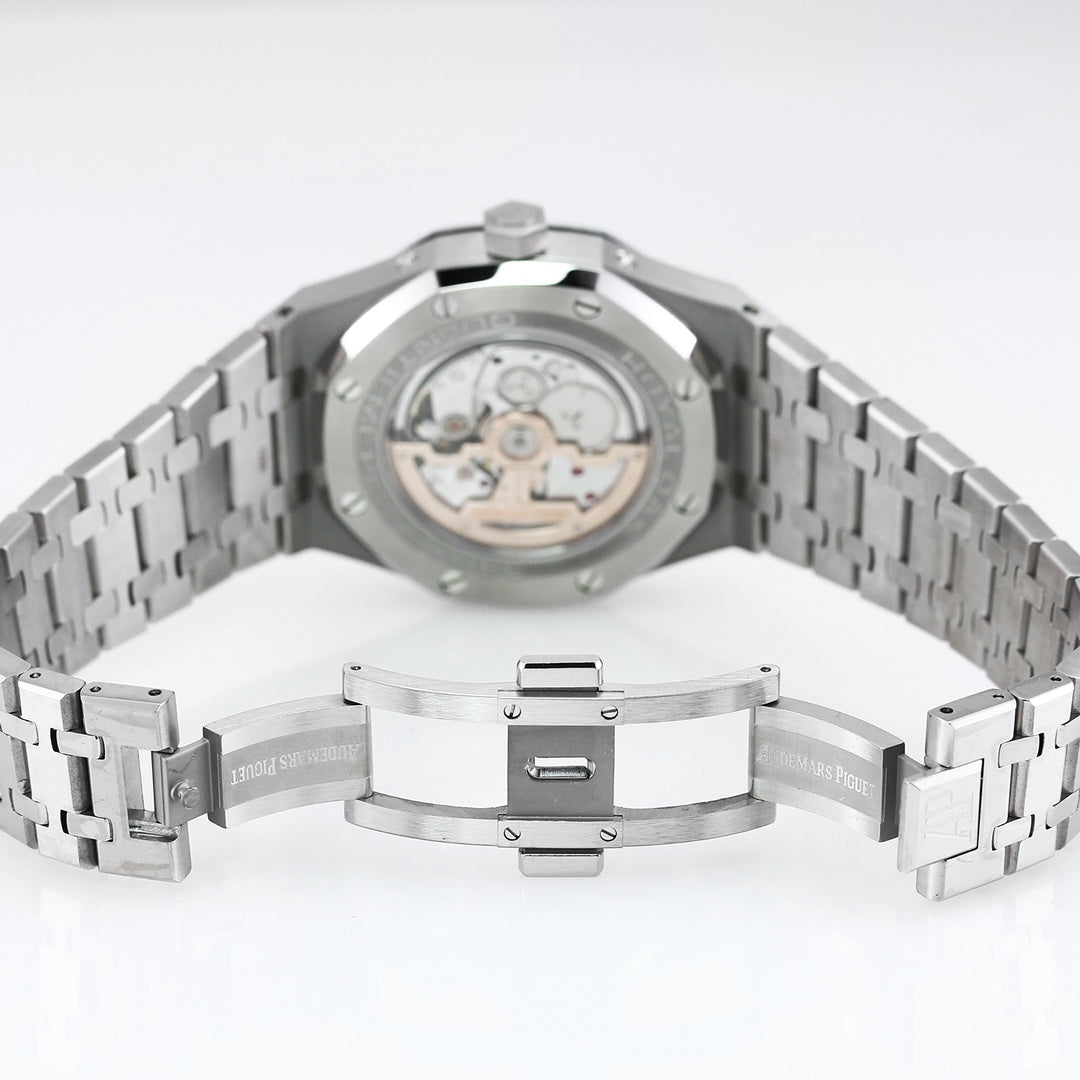 Blue - Silver 316L Steel - Automatic - 41mm