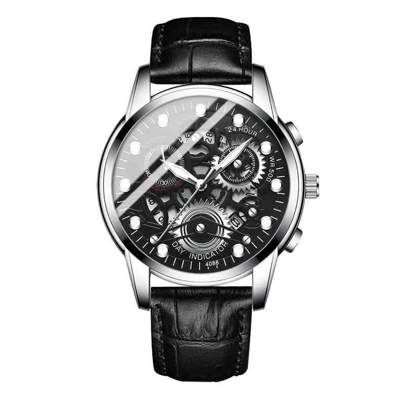 TOP! Black Ceramic Bezel - Black Rubber - Automatic - 43mm