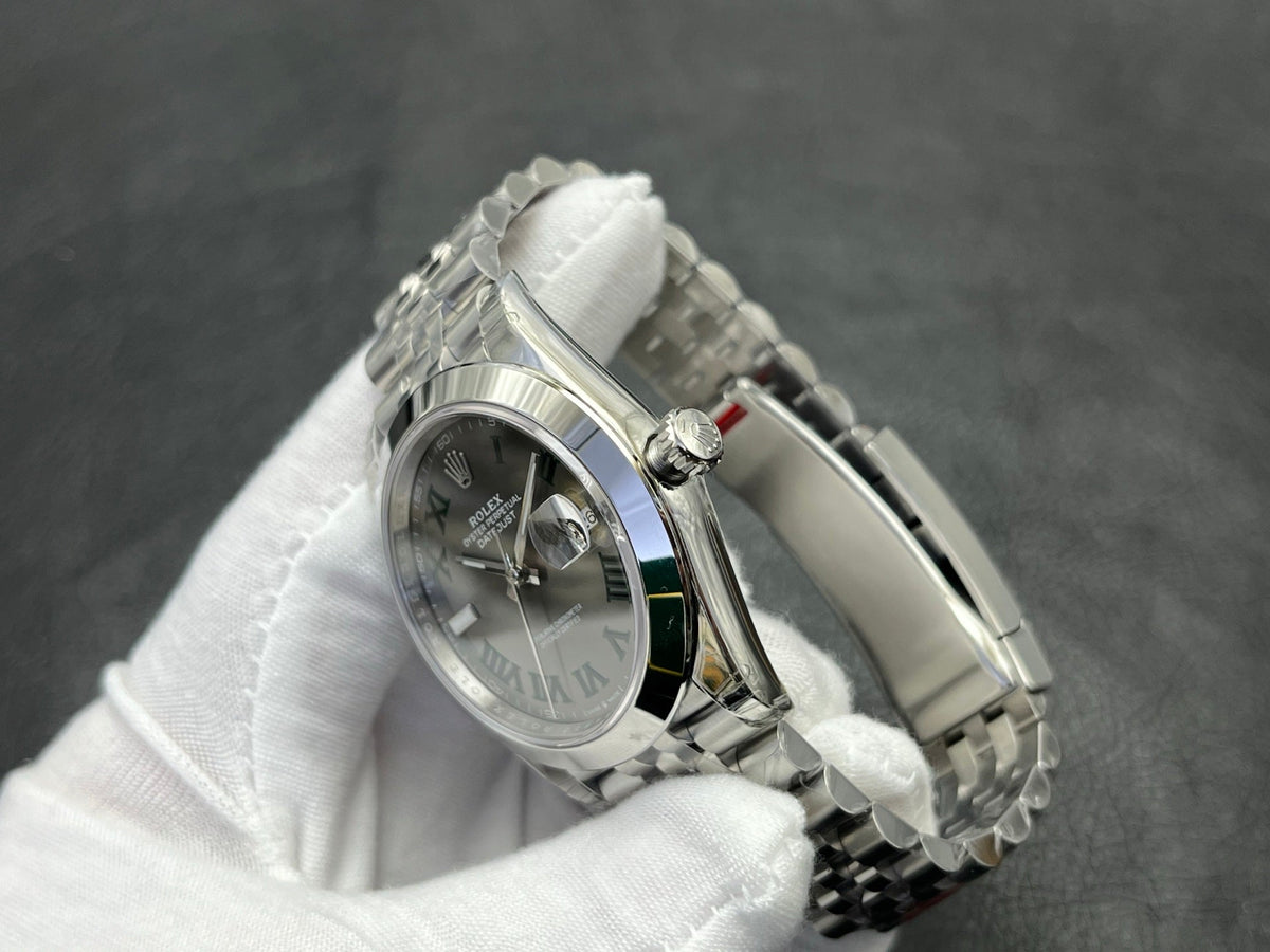 C-Factory -Grey - Smooth Bezel - Silver 904L Steel- Automatic - 41mm